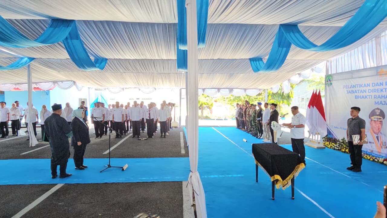 Resmi Dilantik, Direktur Baru Perumdam Tirta Bhakti Raharja Fokus Benahi Internal dan Tingkatkan Pelayanan