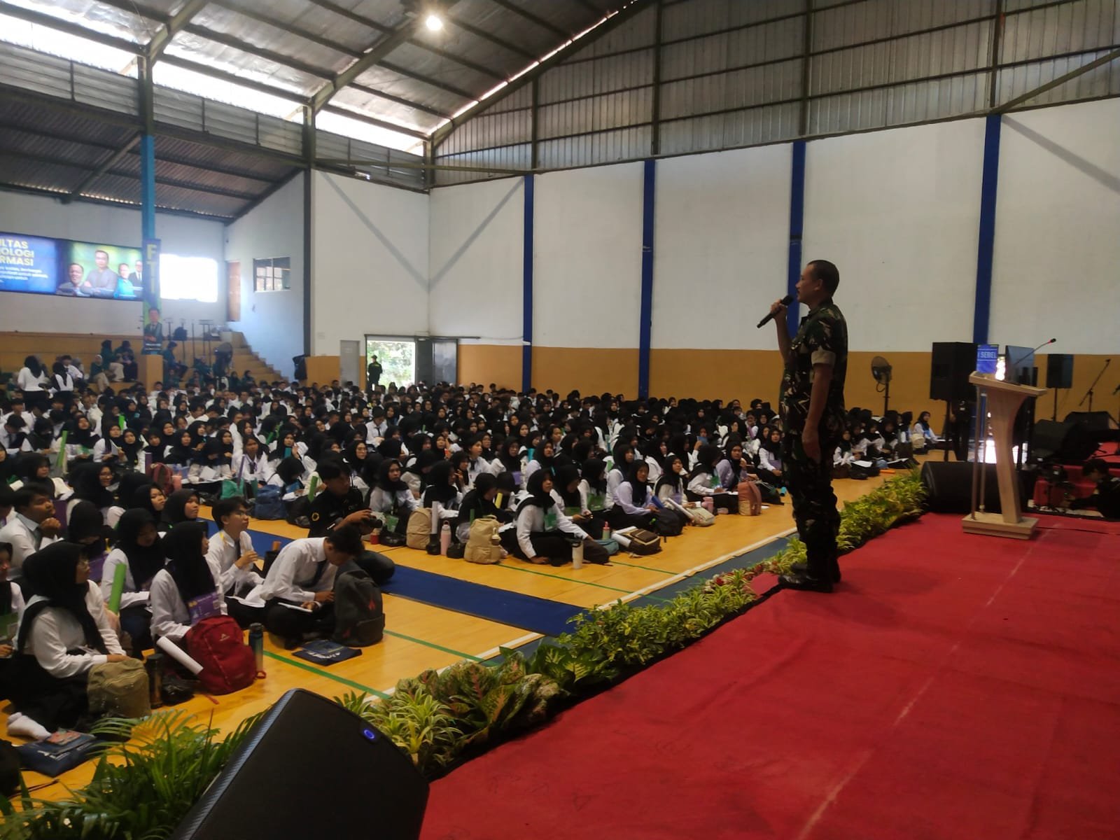 Wawasan Kebangsaan Masuk Kampus, Kodim 0610/Sumedang Bekali 933 Mahasiswa UNSAP