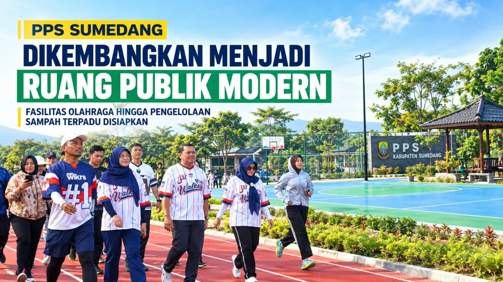 PPS Sumedang Dikembangkan Menjadi Ruang Publik Modern