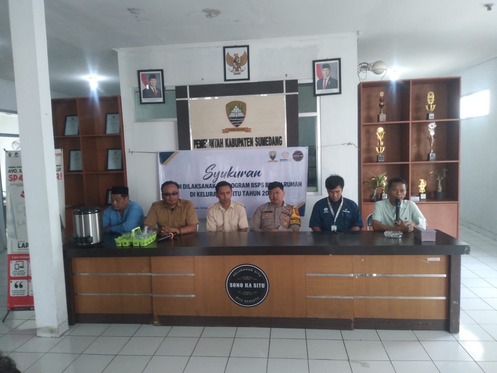 Kelurahan Situ Gelar Syukuran, 50 Unit Rutilahu Rampung dan Siap Ditempati