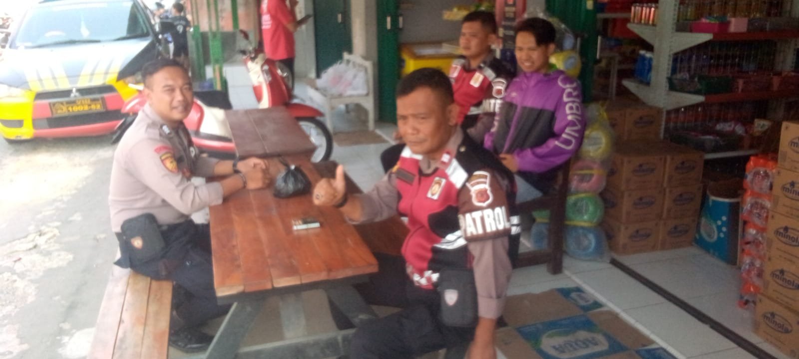 Monitoring Polres Sumedang Membuat Nyaman Pedagang dan Pengunjung
